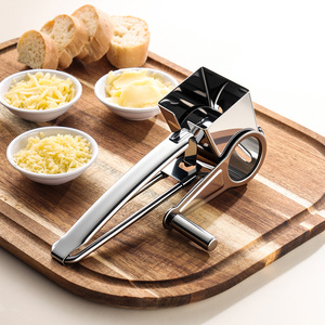 Râpe à fromage manuelle en acier inoxydable épaissi, trancheuse à fromage, râpe à chocolat, éplucheur de légumes Modèle 430 - Product Image 1