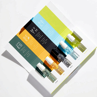Boîte en papier pliable personnalisée pour 5 flacons, coffret découverte de parfums, emballage de kit d'échantillons de parfums de luxe