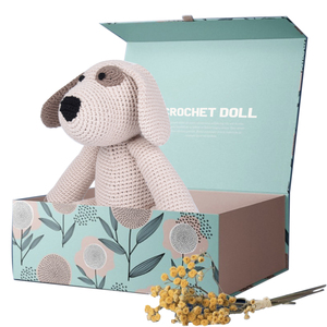 Animaux en peluche au crochet mignons et faits à la main, poupée en peluche au crochet - Product Image 1