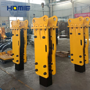 Rompedor Hidráulico HOMIE 75mm para Escavadora Komatsu PC138US Certificado CE com Cinzel Hexagonal para Operações de Mineração - Product Image 1