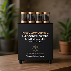 Máquina de Café Comercial F4Plus, Totalmente Automática, Inteligente, de Acero Inoxidable, para Uso en Cafeterías - Product Image 3