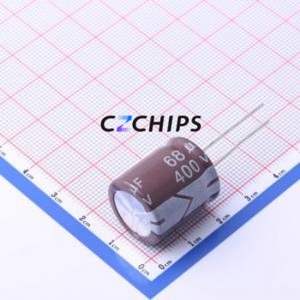 Condensador Electrolítico de Aluminio de Montaje Pasante HY2G680M180210CD288, D18xL21mm 68uF 20% 400V 750mA-100kHz - Product Image 1