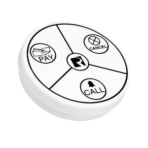 Bouton d'appel sans fil à trois boutons auto-alimentés uniques RETEKESS TD014 - Product Image 1
