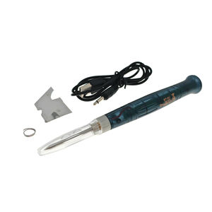 5V 8W USB सोल्डरिंग आयरन मिनी पोर्टेबल प्रोफेशनल पेन सोल्डरिंग आयरन स्टेशन टिप इंडिकेटर पावर्ड किट टूल्स फास्ट हीटिंग के साथ - Product Image 1