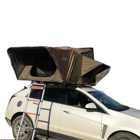 Tente de Camping pour 3 à 4 personnes, faciles à monter, véhicule tout terrain, coque rigide, pour voiture, toit pliable, pour Garage