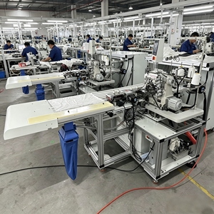 Macchina per orlatura automatica industriale TS-842 ad alta efficienza per T-shirt, per fabbriche di abbigliamento e produzione di capi d'abbigliamento TOPSEW - Product Image 5