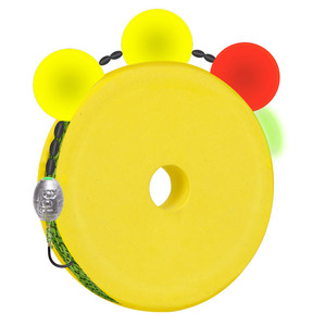 Ensemble de pêche à la ligne sphérique avec ligne PE, diamètre 2 3 4 5, flotteur léger pour la pêche en ruisseau, réservoir et étang - Product Image 1