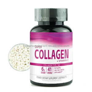 Comprimés de collagène en vrac Ausreson, compléments alimentaires, soins de la peau, L-glutathion, vitamine C, biotine, comprimés de collagène personnalisés OEM pour la peau - Product Image 2