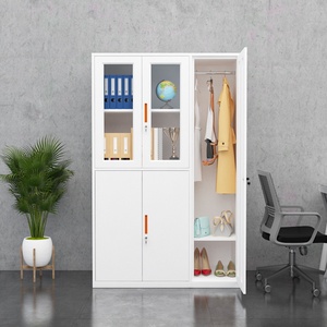 فولاذ متعدد الطبقات مع درج من النوع المعدني منخفض ملف بيانات أرشيف مكتب قسيمة لوحة خشبية نمط التنظيم - Product Image 3