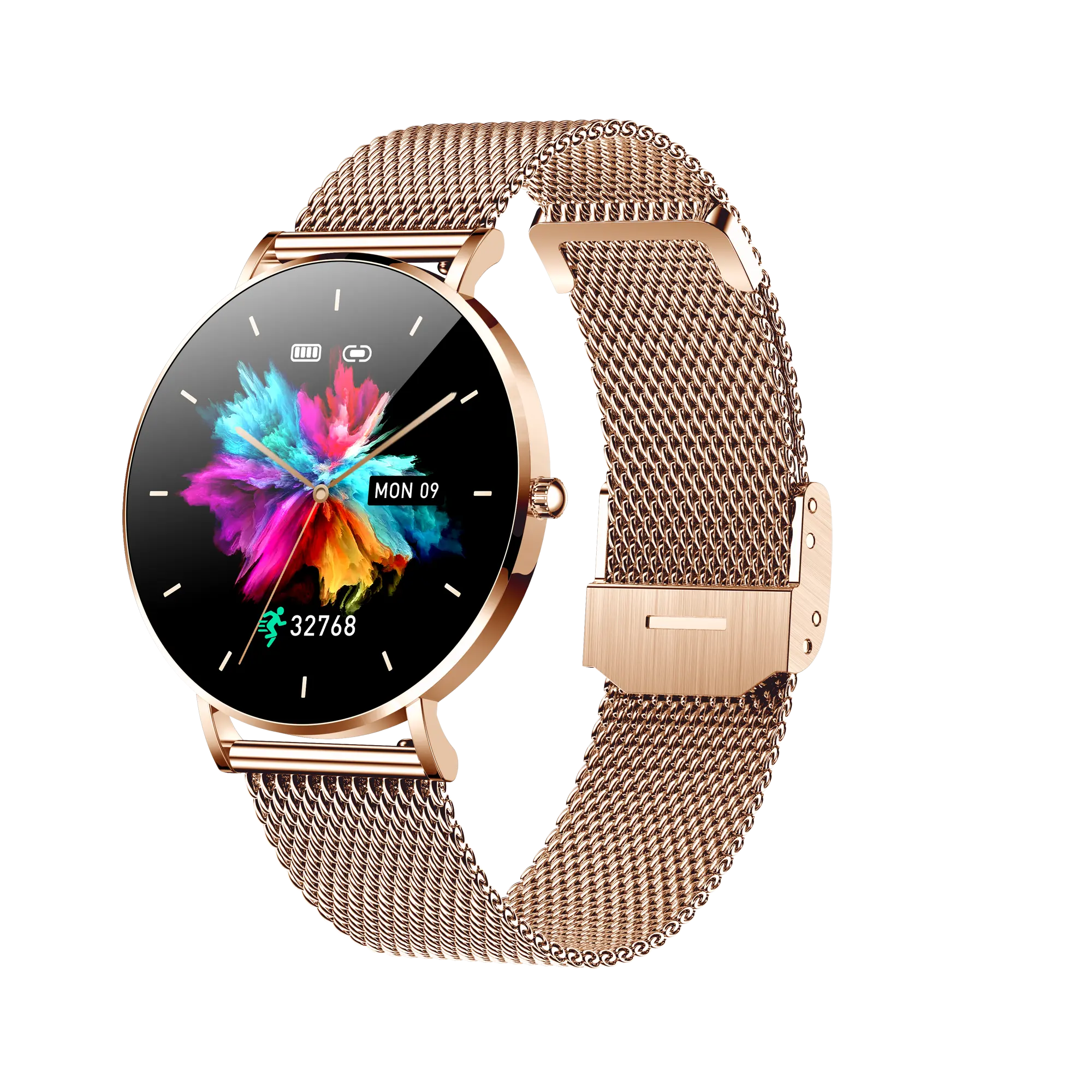 New Fashion T8 Ultra Thin Lady Smart Watch Blood Oxygen Sport Smart Band Reloj Inteligente Women Smart Watch