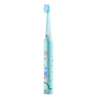 Brosse à dents électrique intelligente pour enfants, sonique, rechargeable, étanche IPX7, poils doux, nettoyage en profondeur, brosse à dents automatique pour enfants