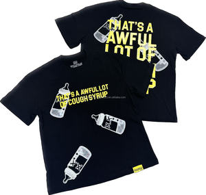 Nuovo arrivo è un sacco <span class=keywords><strong>di</strong></span> t-shirt con sciroppo per <span class=keywords><strong>la</strong></span> tosse da uomo scannerizzabili con <span class=keywords><strong>stampa</strong></span> classica <span class=keywords><strong>di</strong></span> alta qualità a maniche corte da uomo - Product Image 5