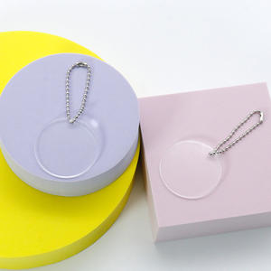 พวงกุญแจอะคริลิคใส<span class=keywords><strong>ขาย</strong></span>ส่งข้ามพรมแดน ยอดนิยม จี้เล็กทรงกลม DIY การ์ตูนอนิเมะ <span class=keywords><strong>แผ่น</strong></span>อะคริลิคตั้งได้ - Product Image 5