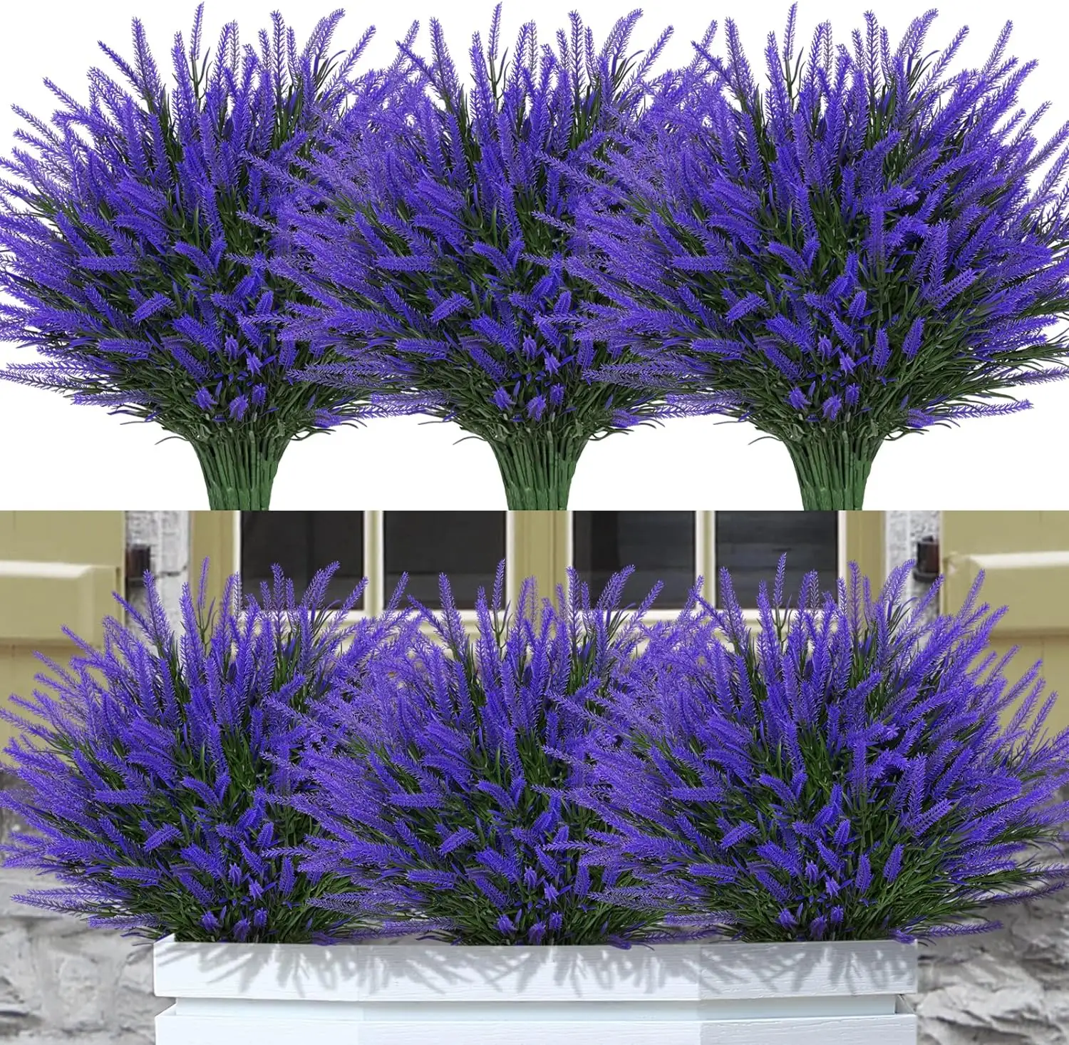 Toptan çok renkli lavanta dekorasyon simülasyon yeşil bitki düğün sahne simülasyon çiçek dekorasyonu lavanta