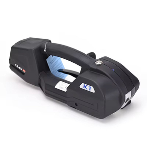 K1 16mm半自動ハンドヘルド電動バッテリーバンディングツール プラスチックペットPPベルト ワンボタン電動結束機 - Product Image 5