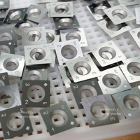 Lames en carbure de tungstène pour le travail du bois, inserts carrés indexables pour dégauchisseuse quatre faces 14*14*2.0-30