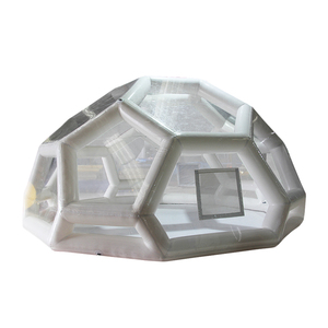 WINSUN Enclosed Transparent <b>Inflatable</b> Honeycomb-Style Tent with Electric Air Pump Waterproof Easy Setup <b>Large</b> Airtight Design - Product Image 1