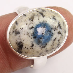 Bijoux de pierres précieuses naturelles de taille ovale Top Seller K2 ou KTWO Bagues Délicate bague en argent sterling massif 925 Toute la France - Product Image 2