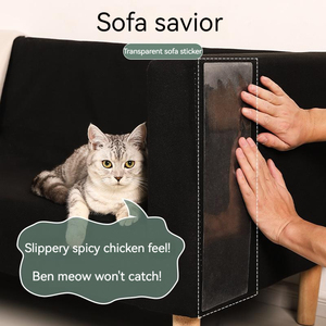 Autocollants de protection anti-chats pour canapés muraux grattoir de dos de chat en carton produit pour animaux de compagnie arbres à chat et grattoir