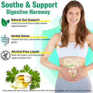 Gotas Orgânicas de Artemísia Doce OneBtanicl para Suporte Digestivo e Limpeza do Corpo, Detox do Intestino, Gotas Líquidas de Artemísia Doce - Product Image 4