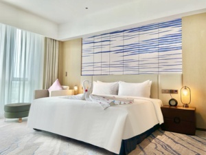 Juego de Muebles para Dormitorio de Hotel 5 Estrellas, 2 Juegos de Dormitorio Personalizados Estilo Hilton para Habitaciones de Huéspedes, Muebles para <span class=keywords><strong>Suites</strong></span> de Hotel - Product Image 5