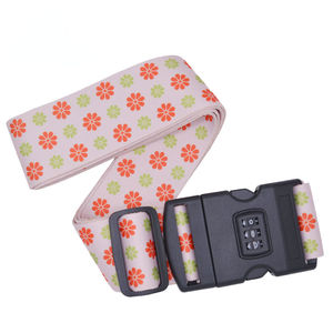 <span class=keywords><strong>Sangle</strong></span> de bagage personnalisée en polyester 5*180 CM avec serrure à <span class=keywords><strong>code</strong></span> pour <span class=keywords><strong>valise</strong></span>, <span class=keywords><strong>sangle</strong></span> de bagage réglable fixe avec serrure à <span class=keywords><strong>code</strong></span> - Product Image 4