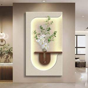 Arte Murale in Arenaria con Retroilluminazione LED, Dipinto Decorativo in Rilievo 3D, Dimensioni Personalizzabili per Soggiorno, Camera da Letto, Corridoio, Decorazione Casa - Product Image 3