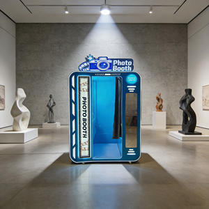 Kit complet d'accessoires photo et de support rotatif avec cabine de selfie gonflable rotative pour photomaton 360° - Product Image 1