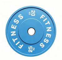 Plaque de musculation en caoutchouc pleine masse SK, plaque de poids colorée, équipement professionnel de musculation pour salle de sport, fabrication en usine