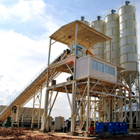 Mini centrale à béton HZS90F8 avec capacité de silo de 51m³ Prix compétitif Vente chaude Haute performance