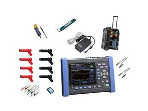 Kit d'analyseur de qualité d'alimentation Hioki PQ3198 avec quatre capteurs de courant alternatif, 100 A - Product Image 5