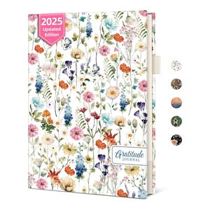 Diario Personalizado con Logotipo, Gratitud, Manifestación Diaria, Autocuidado, Tapa Dura, Espiral, A5, Agenda, Planificador, Impresión Personalizada - Product Image 1