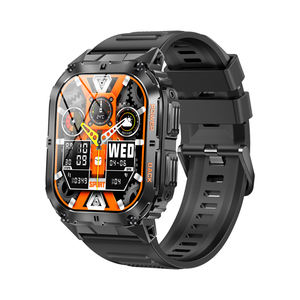 Reloj Inteligente K61 Pro AMOLED Cuadrado con Pantalla de 1.96 Pulgadas, IP67, Responde Llamadas, Monitor de Frecuencia Cardíaca, Oxígeno en Sangre, Rastreador de Actividad Física y Deportiva para Hombre - Product Image 3