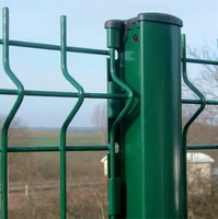 Panel de Malla Metálica para Granja, de Alta Resistencia, Fácil de Montar, Galvanizado, Recubierto de PVC, Impermeable, para Exteriores, Malla en V, Seguridad, Curvado, 3D, para Casas