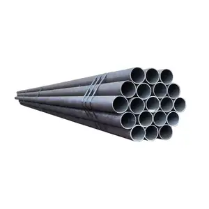 Sơn màu đen vỏ đường ống API 5L dầu và khí đốt Ống ASTM A106 A53 GRB lịch trình 40 Carbon ống thép liền mạch
