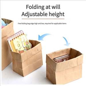 Factory-made Brown Disposable Paper <b>Bags</b>, <b>Food</b> Packaging <b>Bags</b>, Takeout Paper <b>Bags</b>, Recyclable Paper <b>Bags</b> - Product Image 5