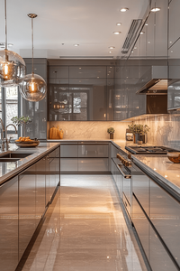 Sistema de armario de cocina modular de madera contrachapada y MDF personalizado CBMmart - Product Image 5