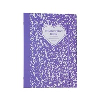 Cahier de composition à couverture rigide 2026 avec couverture en papier pour étudiants - Option cadeau