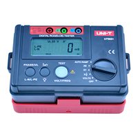 Probador Digital de RCD (ELCB) UNI-T UT582+ IP55 con 1 Año de Garantía, Precisión Estándar, Rango de Voltaje de Doble Fase de 195V-253V