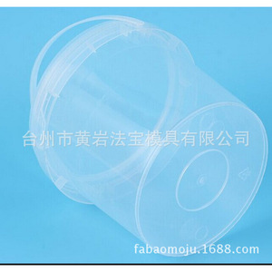 Seau à sable en plastique transparent, moulage par injection sur mesure pour jouets, argile et articles de première nécessité - Product Image 2