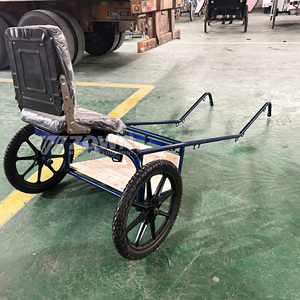 Mini chariot de course / chariot de promenade / chariot de marathon / mini chariot à chevaux à 2 roues / calèche pour poney - Product Image 1