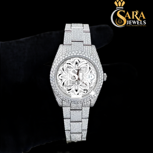 Venta caliente hecho a mano ajuste Pass Diamond Tester VVS Lab Grown Diamond Iced Out reloj mecánico de lujo disponible al mejor precio - Product Image 1