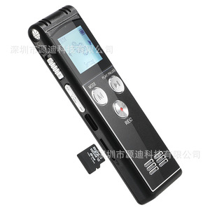 เครื่องบันทึกเสียงดิจิตอล T83 พร้อมช่องใส่การ์ด TF เครื่องเล่น MP3 USB 2.0 สำหรับการสัมภาษณ์ - Product Image 1