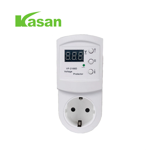Digital Display Refrigerator Voltage Protector Socket