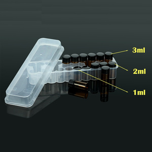 Caja Transparente de PP Grueso para Viales, 3ml x 24, Estuche para Péptidos, Paquete de 5 Viales, Polvo Liofilizado, Estuche Portátil para Cosméticos - Product Image 3