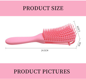 Gmagic districante <span class=keywords><strong>spazzola</strong></span> <span class=keywords><strong>per</strong></span> <span class=keywords><strong>capelli</strong></span> si applica a mossi ricci e bagnati e secchi spessi nodi lunghi <span class=keywords><strong>capelli</strong></span> districati facile da pulire - Product Image 3