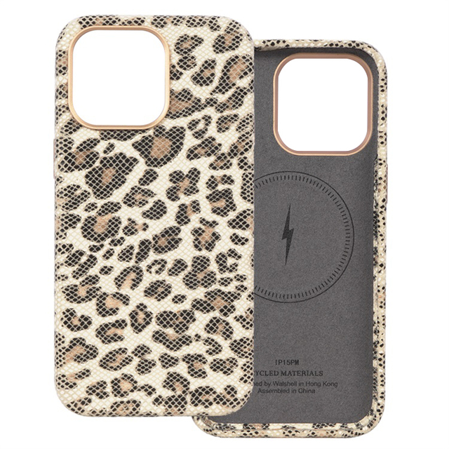 Wholesale Fashion PU Leather Magnetic Phone Cases Leopard Print Compatible with for iPhone 16 15 14 Plus 13 12 11 Pro Max