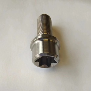 Boulons de roue à tête hexagonale usinés CNC GR5 avec rondelles, finition anodisée en aluminium pour pièces automobiles - Product Image 4