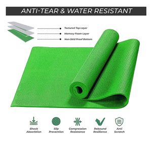 Tapis de yoga NBR écologique double face antidérapant, vente en gros, idéal pour la maison, le yoga et le Pilates, OEM - Product Image 4