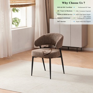 OKAY <strong>Dining</strong> <strong>Chair</strong> New Arrival Durable Restaurant Home Use Modern European Style <strong>Rustic</strong> Minimalist Linen Fabric <strong>Dining</strong> <strong>Chairs</strong> - Product Image 1